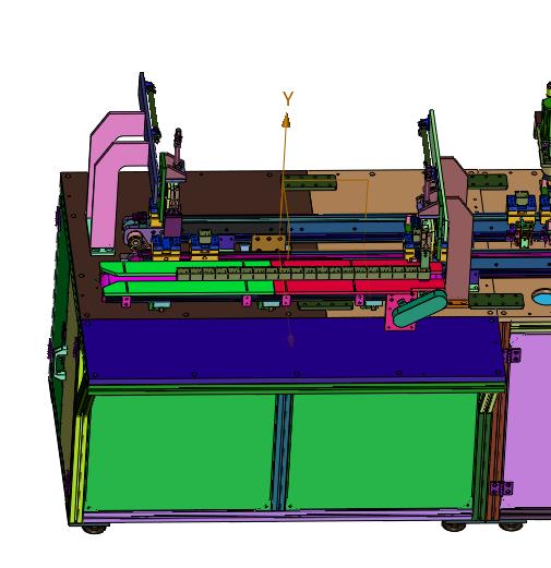 电源高频变压器检测打标产线
