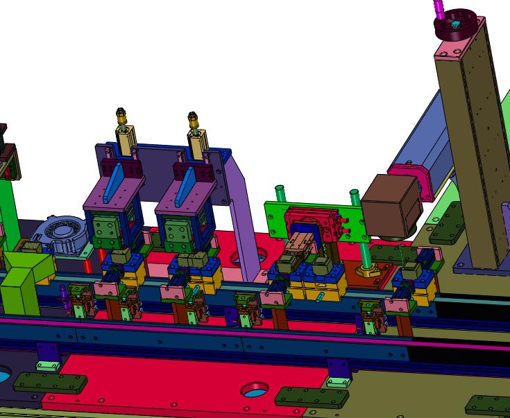 电源高频变压器检测打标产线