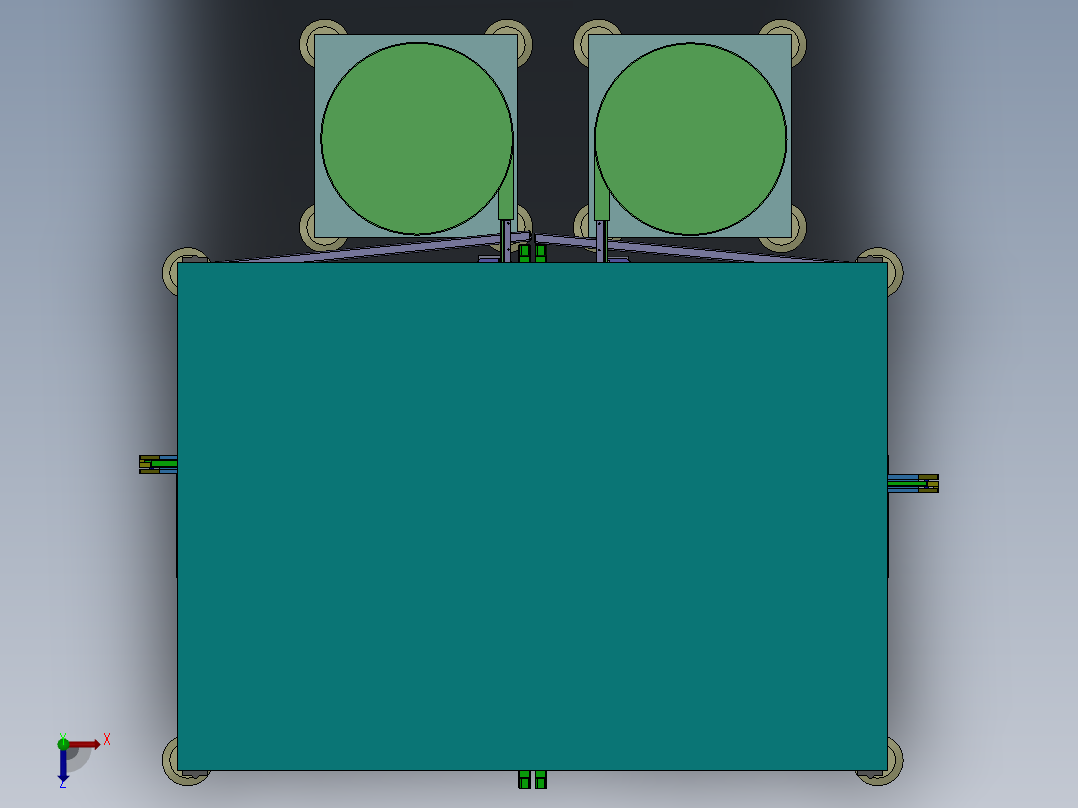 继电器凸轮自动组装机俯视图