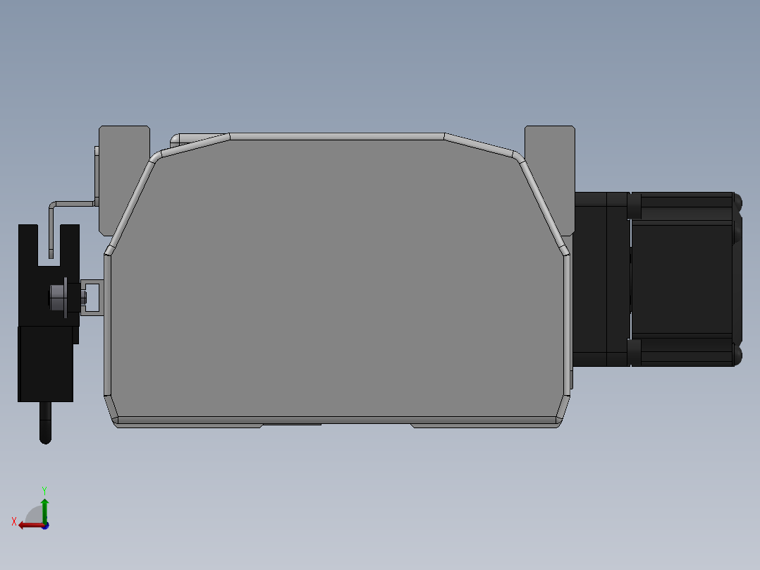精密模组MT100-L78-400-R-M10-C4后视图