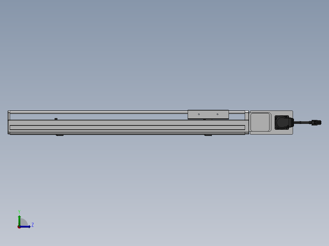 精密模组MT100-L78-400-R-M10-C4左视图