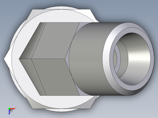 卡套式工业通用硬管接头EO_Adjustable_locknut_45_deg_elbow_VEE08LROMDCF俯视缩略图
