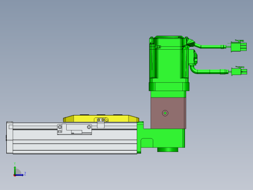 GTA内嵌同步带全封闭GTA5-BW-200W左视缩略图