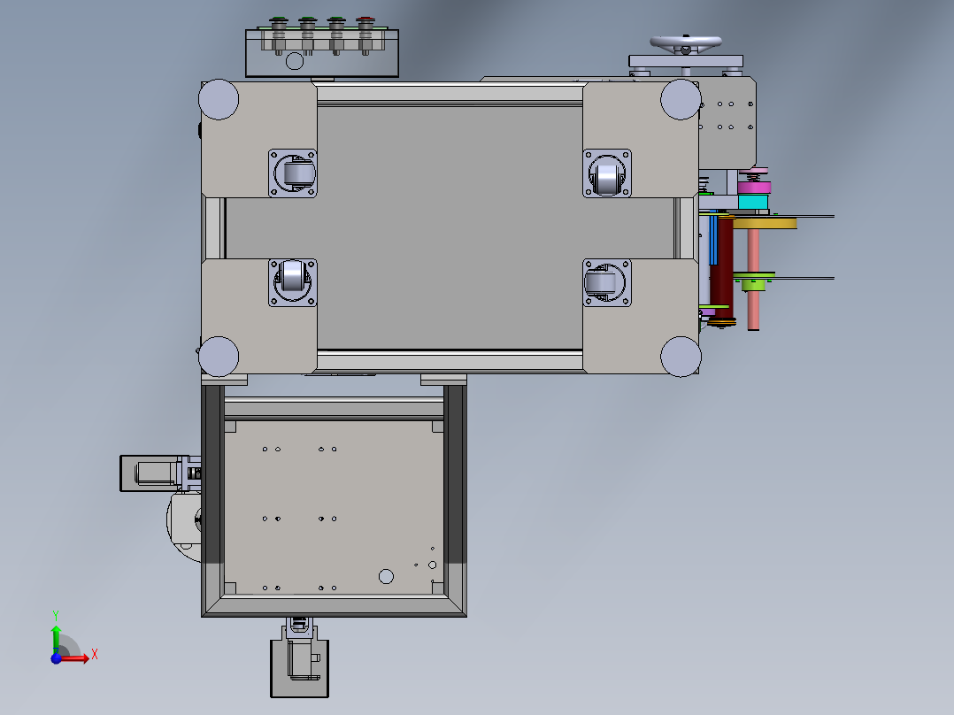 包贴膜一体设备sw18可编辑前视图