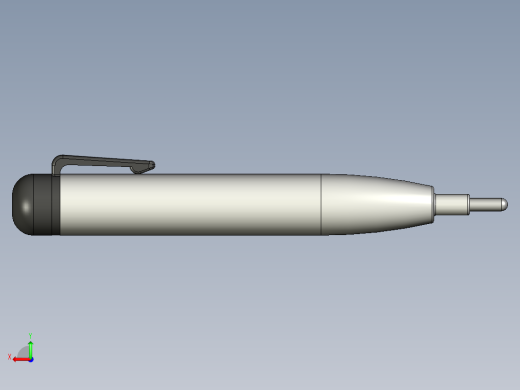 Phase Tester相位检测笔3D数模图纸 CREO设计 附STP后视缩略图