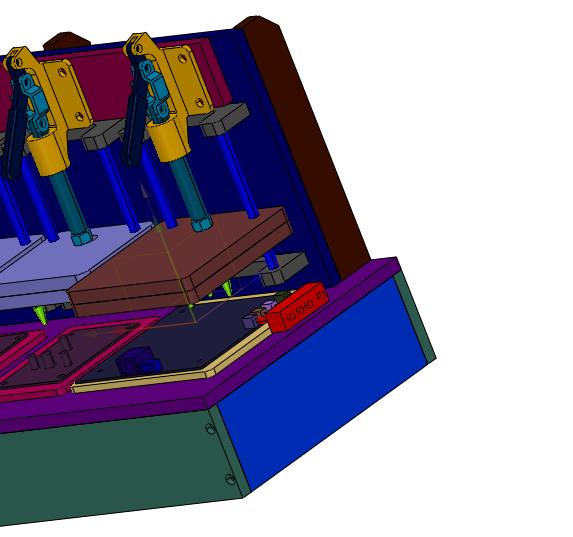电路板测试实验架台