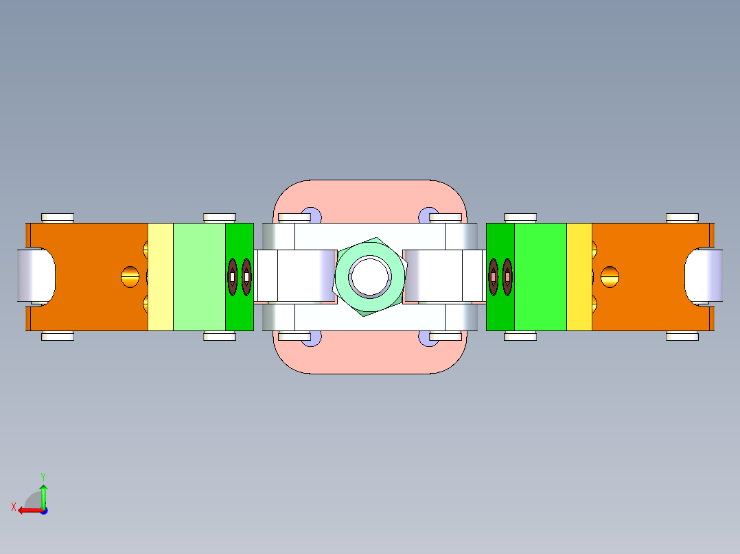 机械爪 3D图纸 (19)后视图