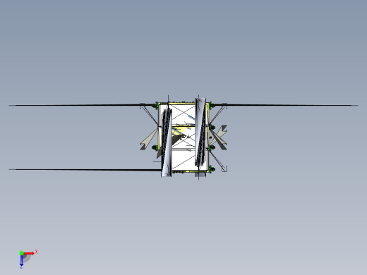 摆盘上料机 三维膜图纸设计俯视缩略图