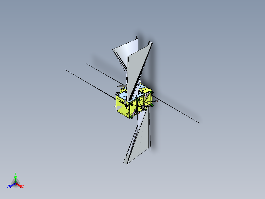 摆盘上料机 三维膜图纸设计正等轴测图