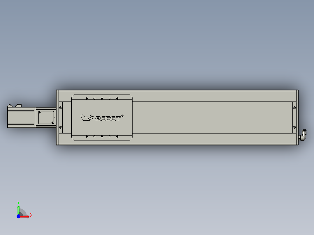 威洛博VC丝杆传动-无尘环境VC22-S600-BC-P75前视图