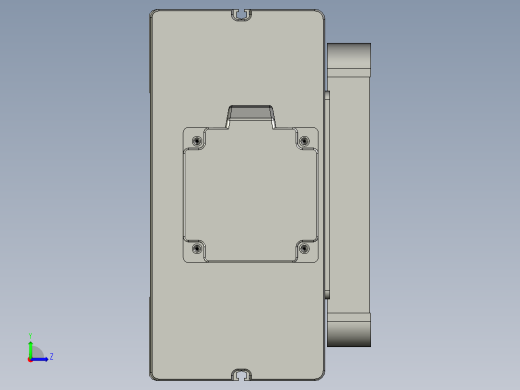 威洛博VC丝杆传动-无尘环境VC22-S600-BC-P75左视缩略图