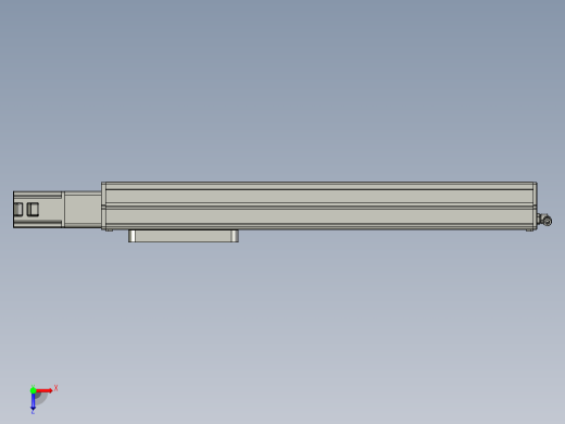 威洛博VC丝杆传动-无尘环境VC22-S600-BC-P75俯视缩略图