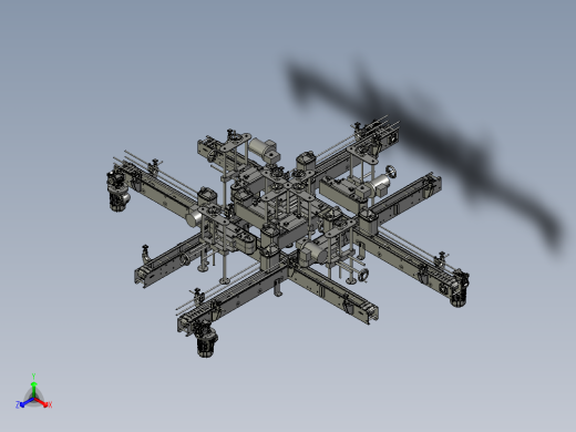 龙门架双机械手