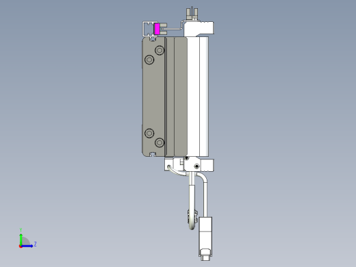 威洛博VL系列直线电机模组-2VL14S1-S3150左视缩略图