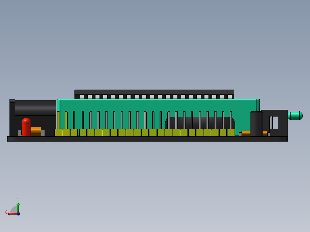 最小51系统板==425251==10后视图