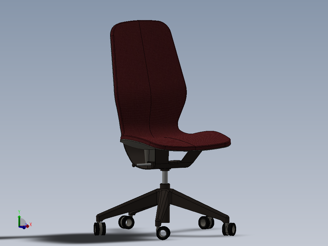 不锈钢高级人体工学椅子