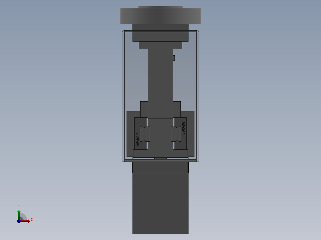 末端执行器前视图