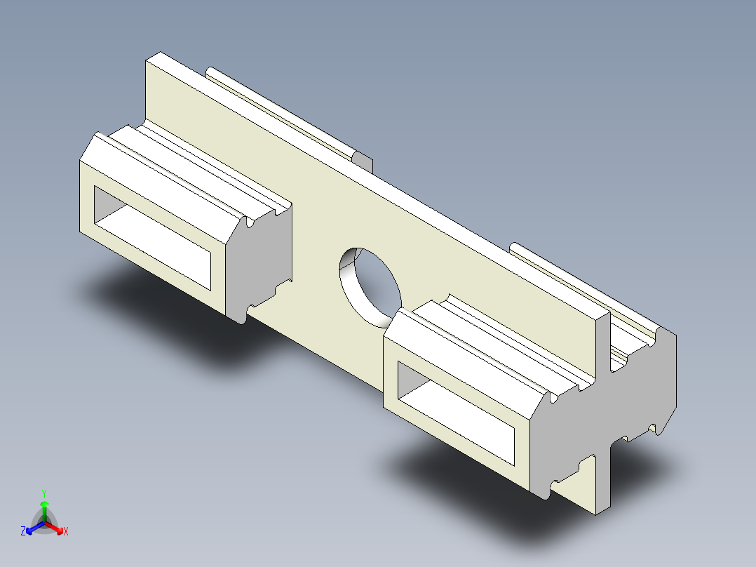 型材-BR MULTI-SLIDER KJN513517主视图