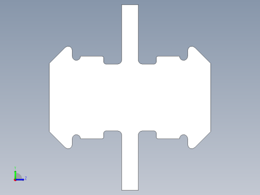 型材-BR MULTI-SLIDER KJN513517左视缩略图