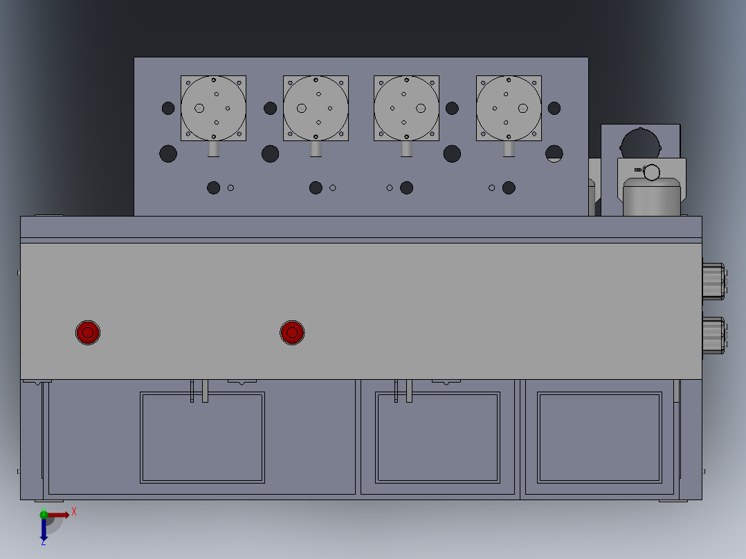 在线化镍分析设备sw16可编辑俯视图