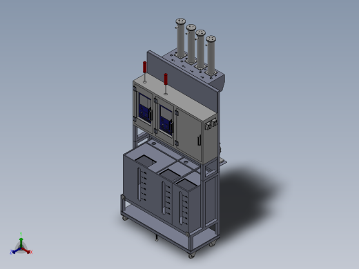 在线化镍分析设备sw16可编辑正等轴测缩略图
