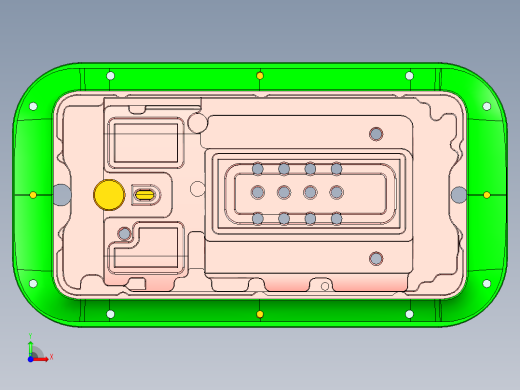 X1-笔记本CNC工装夹具三维模型CNCDAMO前视缩略图