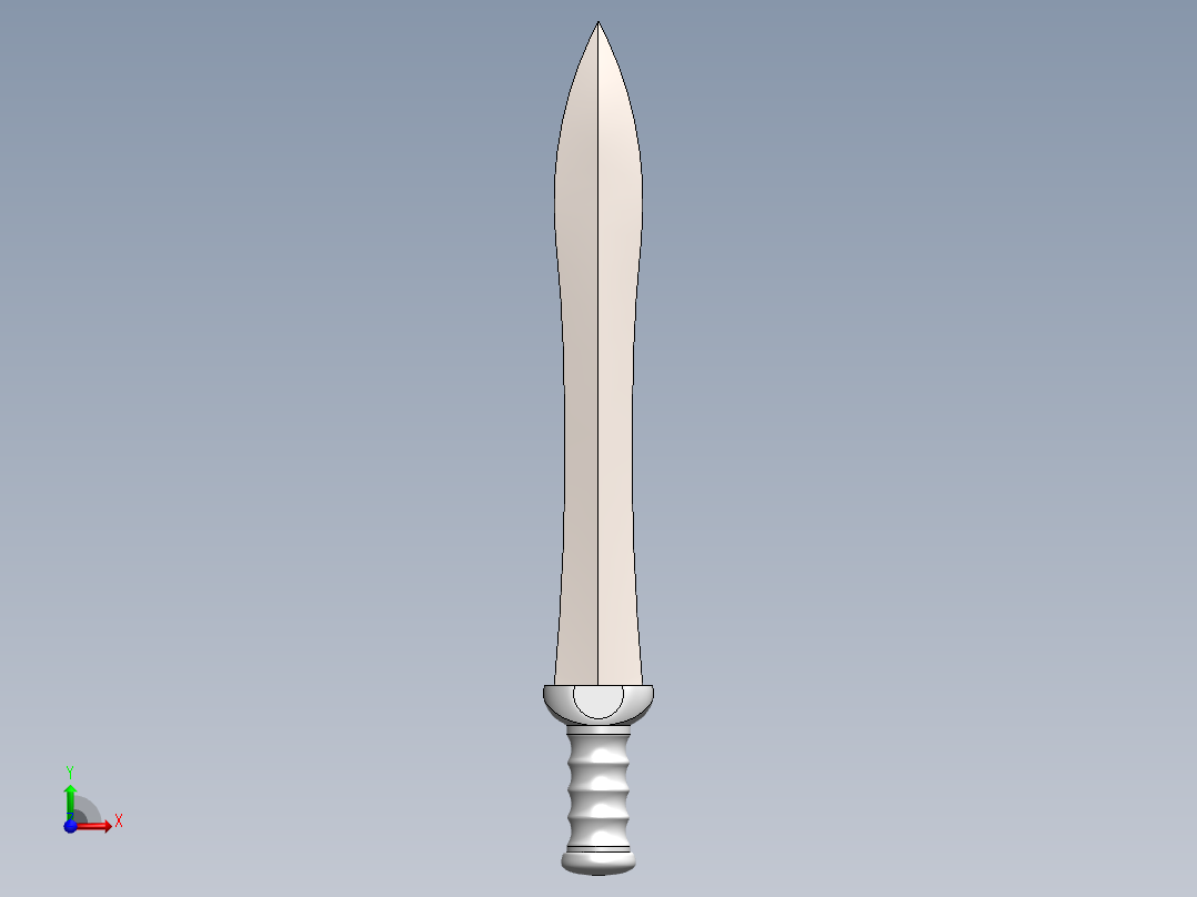 剑、宝剑(158)前视图