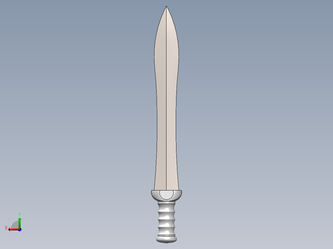 剑、宝剑(158)后视图