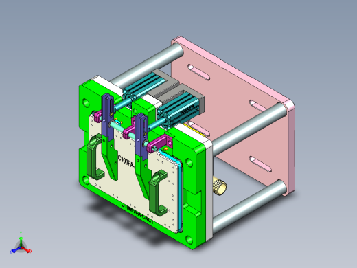 C100PA-A-笔记本CNC工装夹具三维模型CNC11222