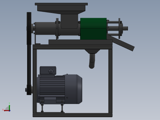 食品螺旋压榨机sw18后视缩略图