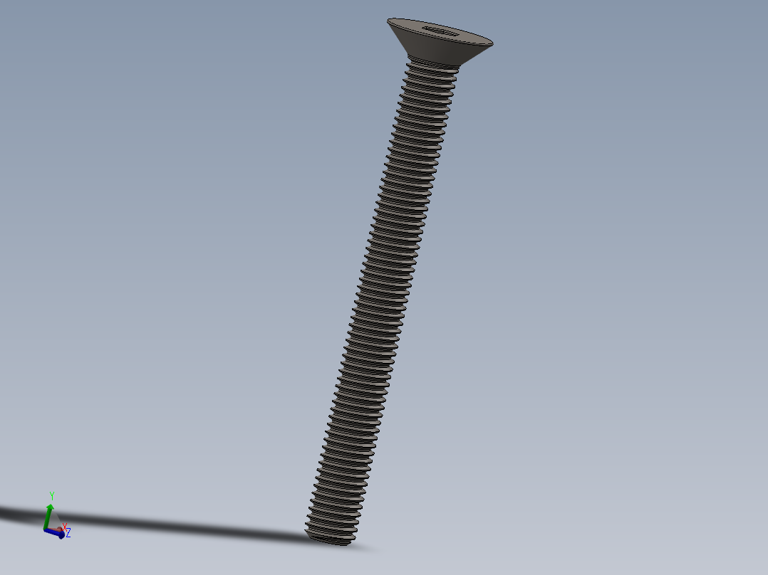 Screw_ISO_10642_M10x100_A2.SLDPRT主视图