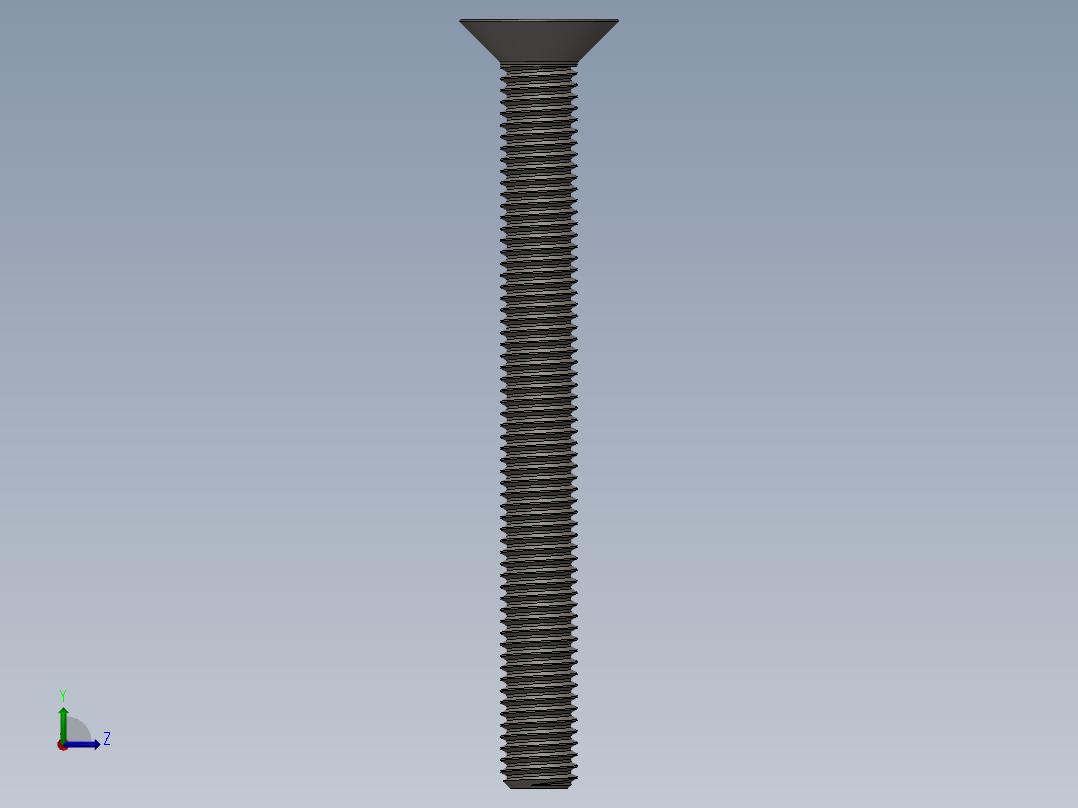 Screw_ISO_10642_M10x100_A2.SLDPRT左视图