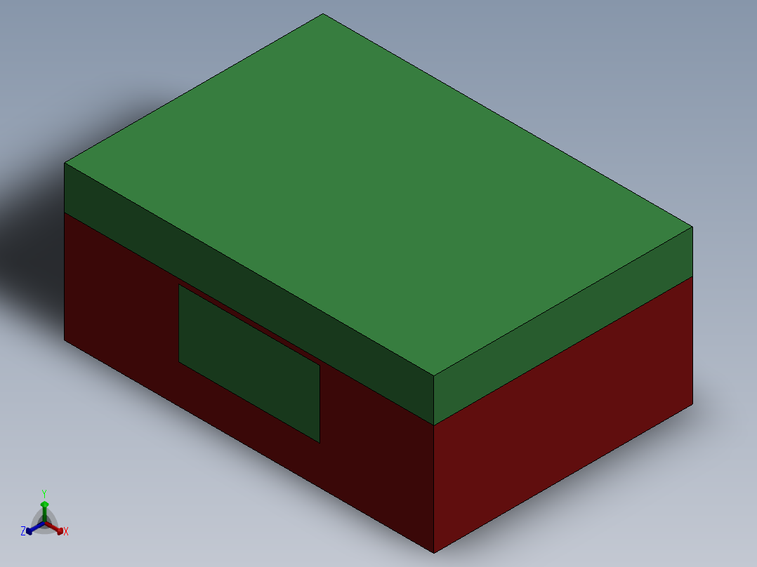 A3004616-凳子的设计(模具)正等轴测图