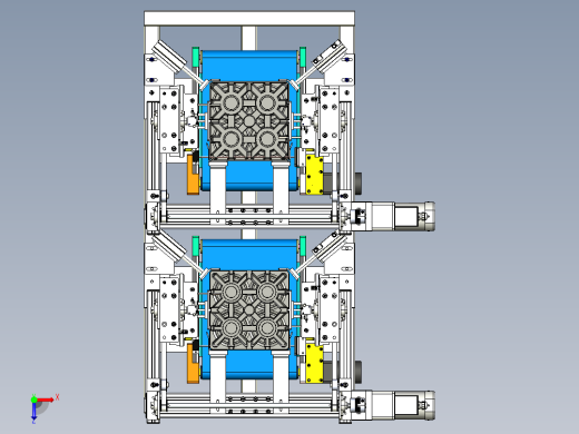 HP纸盒分离器3D模型图纸 STEP格式俯视缩略图