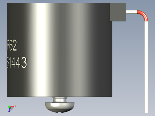 88mH 电话线负载线圈俯视缩略图