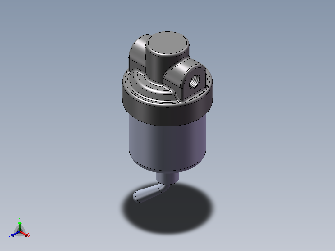 过滤器正等轴测图