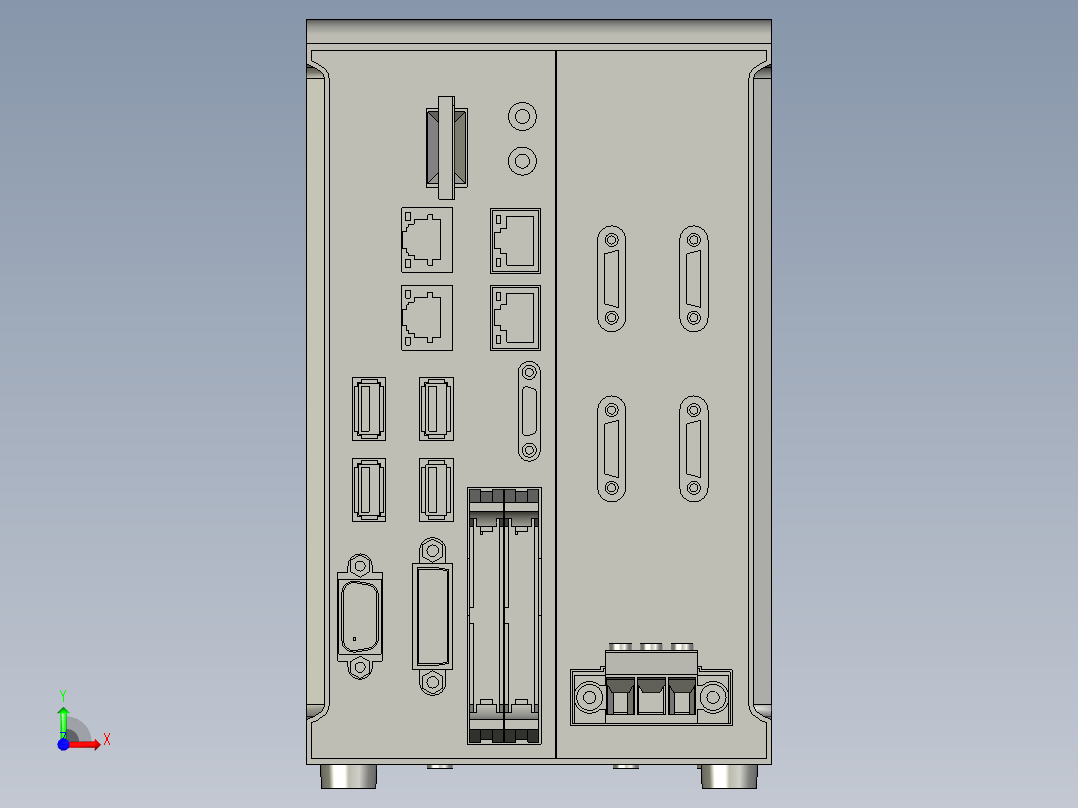 FH_3050_10-欧姆龙视觉控制器前视图