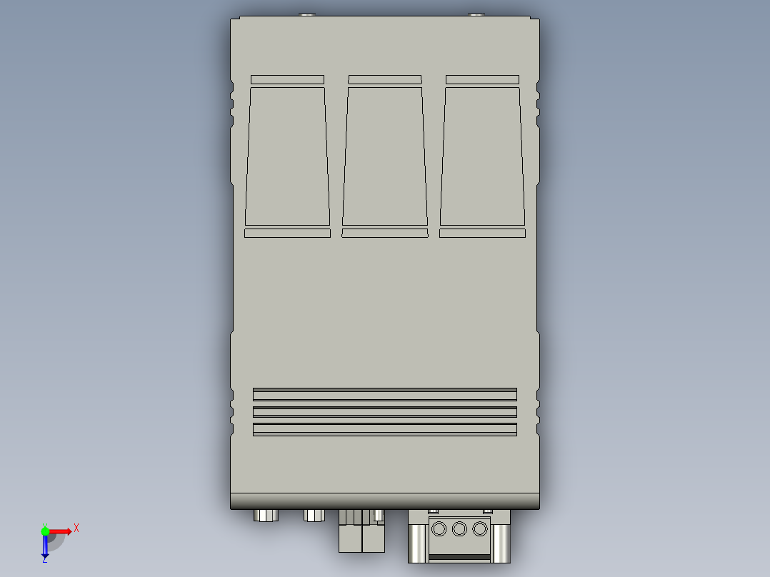 FH_3050_10-欧姆龙视觉控制器俯视图