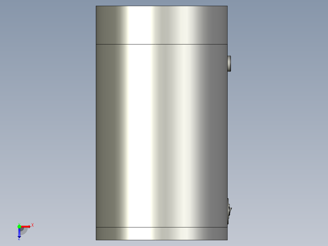 光学镜片清洁的工作装置俯视图