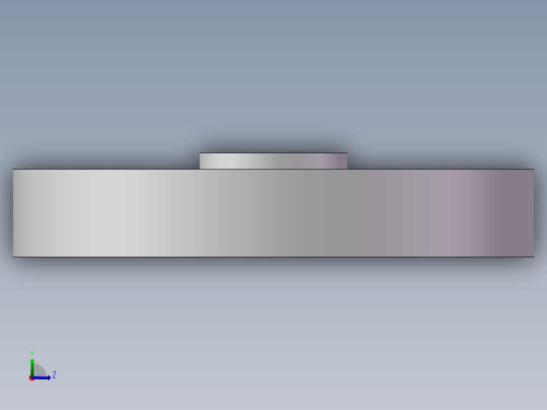 活套法兰左视图