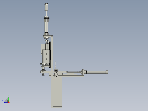 O型圈装配组件右视缩略图