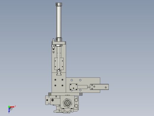 O型圈装配组件俯视缩略图