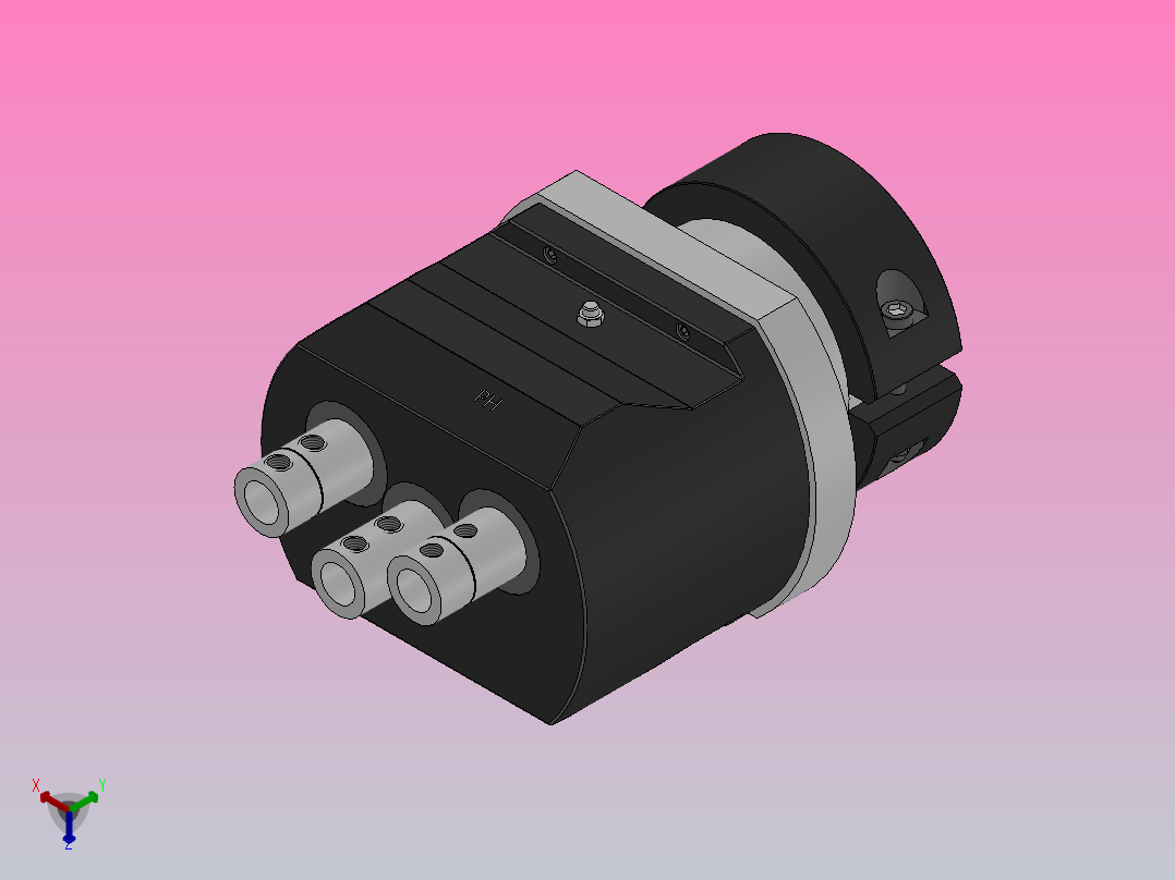 PH-series[PH-09]可调式钻孔头主视图