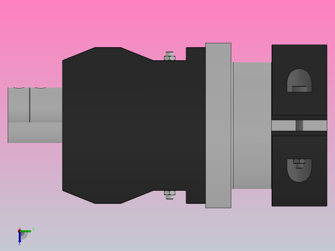 PH-series[PH-09]可调式钻孔头右视图