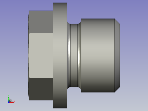JBZQ4451-199管螺纹外六角螺塞14前视缩略图