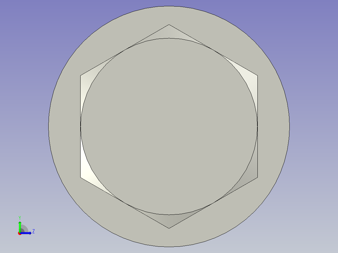 JBZQ4451-199管螺纹外六角螺塞14左视图