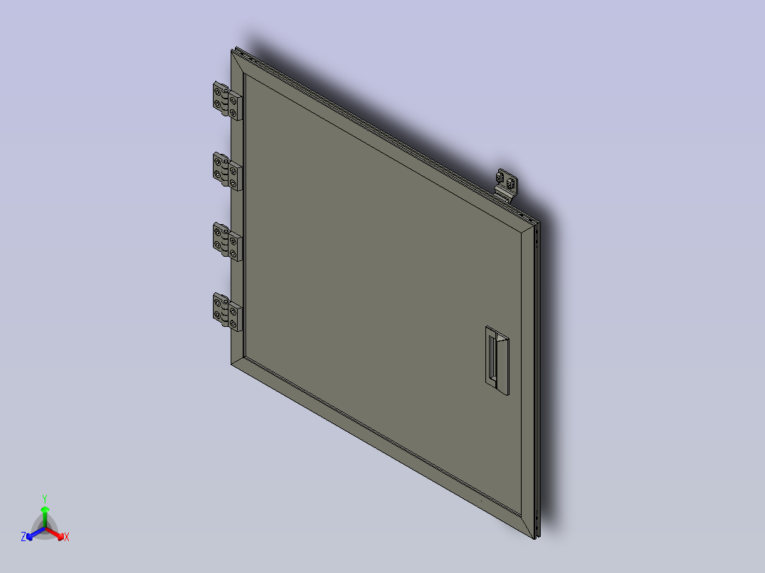 LeftDoor_YHD023主视图