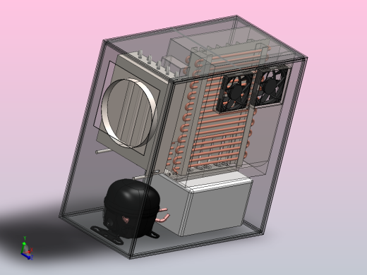 使用VCR的大气水发电机 - 实心设计