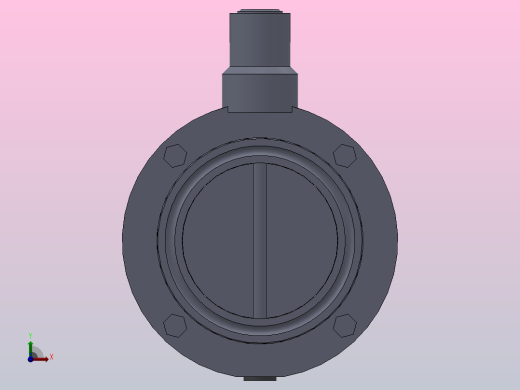 DDSX-07卡箍式手动蝶阀[DDSX-07-DN80]前视缩略图