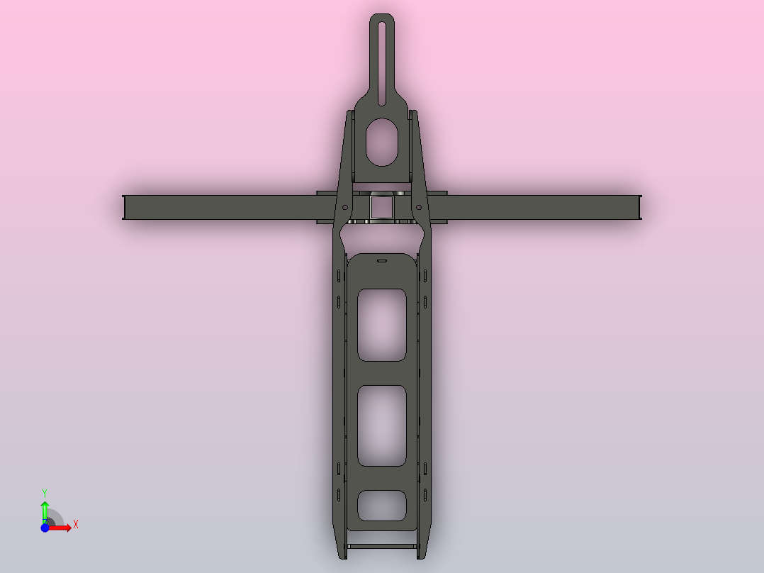 最高速度四轴飞行器v4帧13前视图